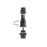 Enphase Female Field-wireable connector for Q Cable (SKU Part Number Q-CONN-10F).